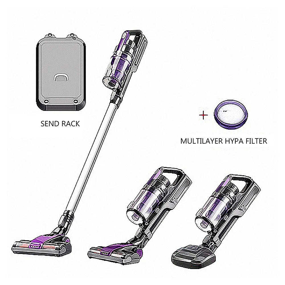 

Беспроводной Перезаряжаемый пылесос домашний ручной бесшумный мощный всасывающий вакуумный очиститель для удаления клещей