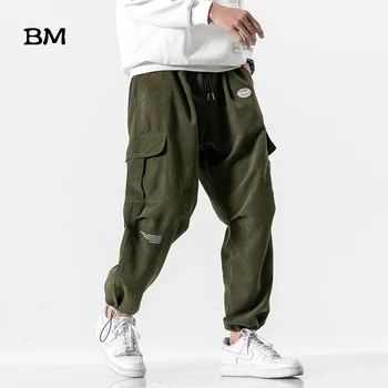 

Japanese Streetwear Army Green Joggers Hip Hop Cargo Pants Men Thin Tactical Pants Korean Style Clothes Fitness Clothing Male