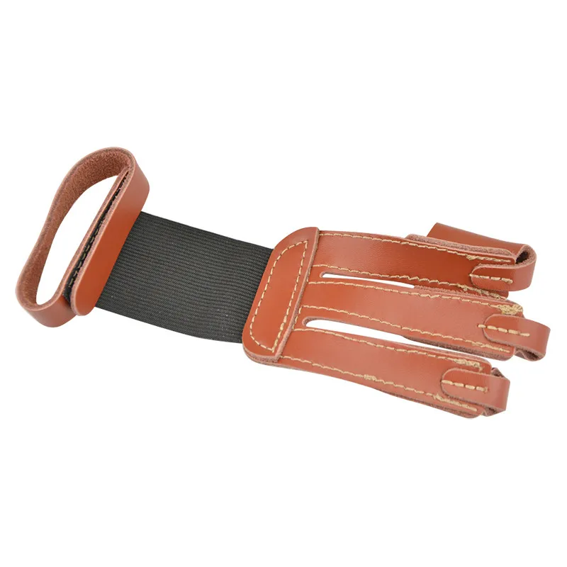 Archery Wrist Arm Guard Finger Tab Kit Compound Bow Recurve Bow