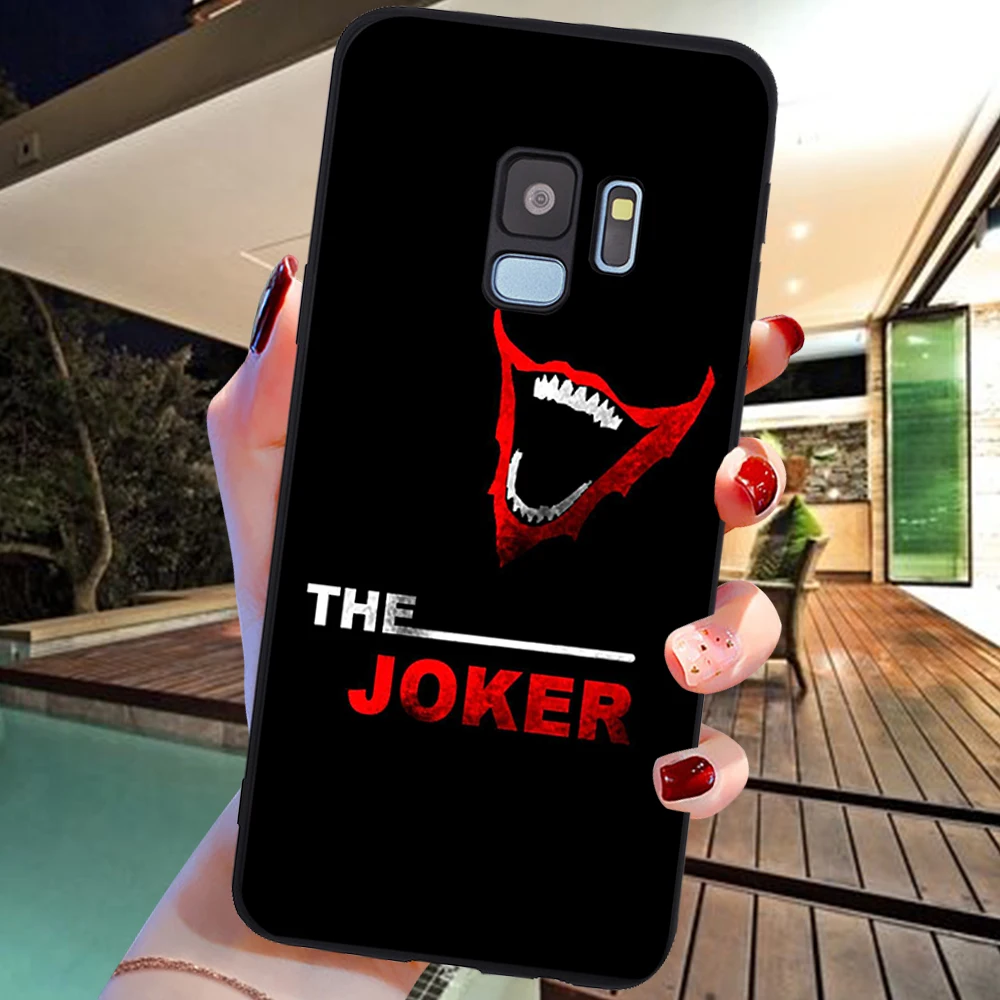 Бэтмен Джокер уход за кожей лица DC для samsung Galaxy S6 S7 край S8 S9 S10 Plus Note 8, 9, 10, A30 A40 A50 A60 A70 M10 M20 чехол для телефона чехол - Цвет: H0442