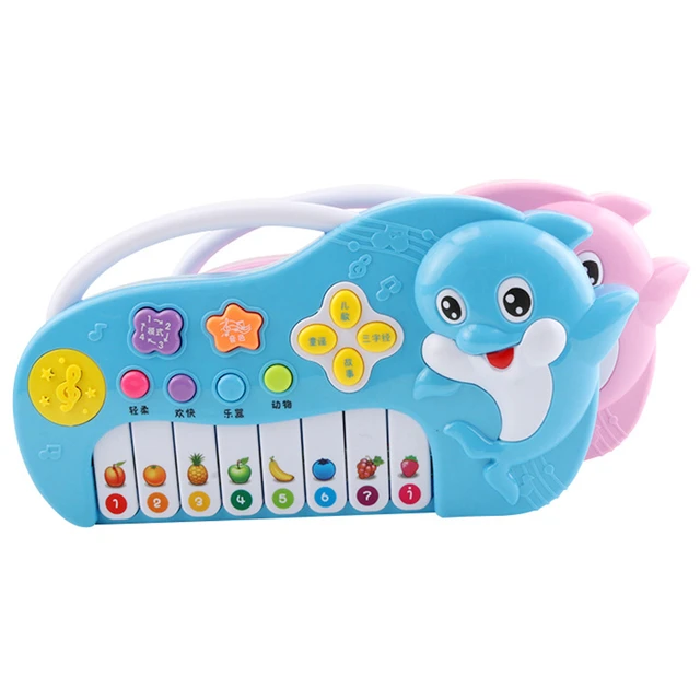 Jouet De Piano Pour Bébé, Jouets Musicaux D'éléphant Pour Bébé De