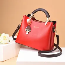  2021 Autumn Hot Sale New Ladies Pure Color Handbags Confident and Comfortable Fashion Urban Elegant and Generous Women's Bags 