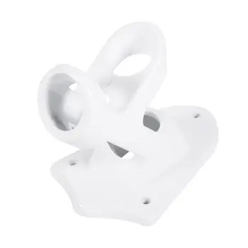 

1set Wall Mount 2 Angle Flag Pole Holder Mounting Flagpole Alloy Windsock White Flag Aluminium Multipurpose Base Bracket B9Y5