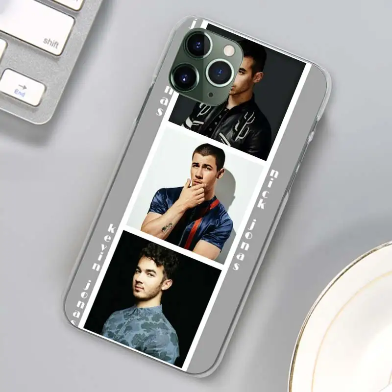 Jonas Brothers чехлы для телефонов Apple iPhone 11 Pro Max X XR XS MAX 11 Pro 7 8 6 6s Plus 5 5S SE жесткий чехол