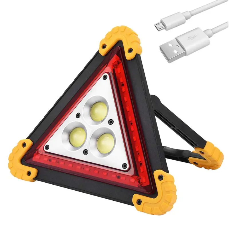  Universal Auto Car Red Breakdown Warning Triangle Reflective Led Strips reflective tape Cars reflec