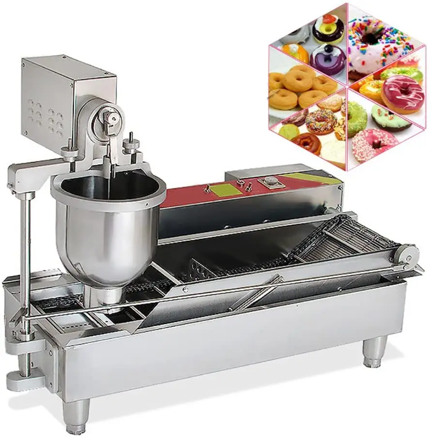 Commercial Automatic Electric Mini Donut Machine Stainless Steel
