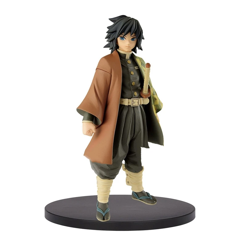 Аниме Demon Slayer Kimetsu No Yaiba Kamado Tanjirou Agatsuma Zenitsu Модель ПВХ фигурка игрушки 15 см
