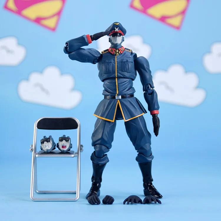 SHF Япония Animi 6-дюймовая фигурка Kinnikuman Brocken Jr ограниченная версия экшн-фигурка для