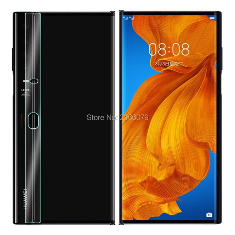 Huawei mate xs x matex 5g用の5つの耐スクラッチカメラレンズ保護 