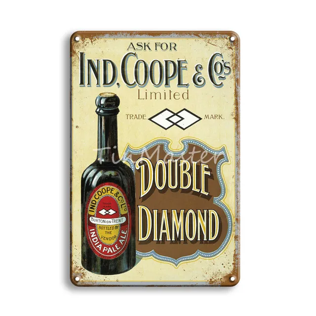 Coffee Cocktail Art Poster Vintage Metal Sign Gift Shabby Chic Beer Tin Plate Signs Irish Pub Cafeteria Kitchen Home Decor 10429