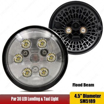 

PAR 36 12V 24V LED flood 6bulbs For tractors Taxi Landing Aircraft PAR36 18W LED work lights LED Hood/Fender/Cab Light x1pc