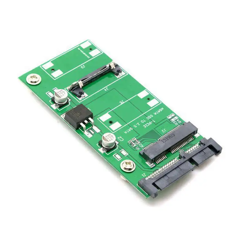 Msata Pci-E Ssd 50 мм до 2,5 дюймов Sata конвертер адаптер карта