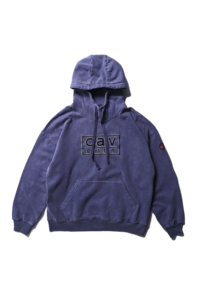 CAV EMPT C.E Gray Purple Green Hoodie Men Women Logo Cavempt Hoodie Embroidered Letters Cavempt Vintage Fashion Sweatshirt