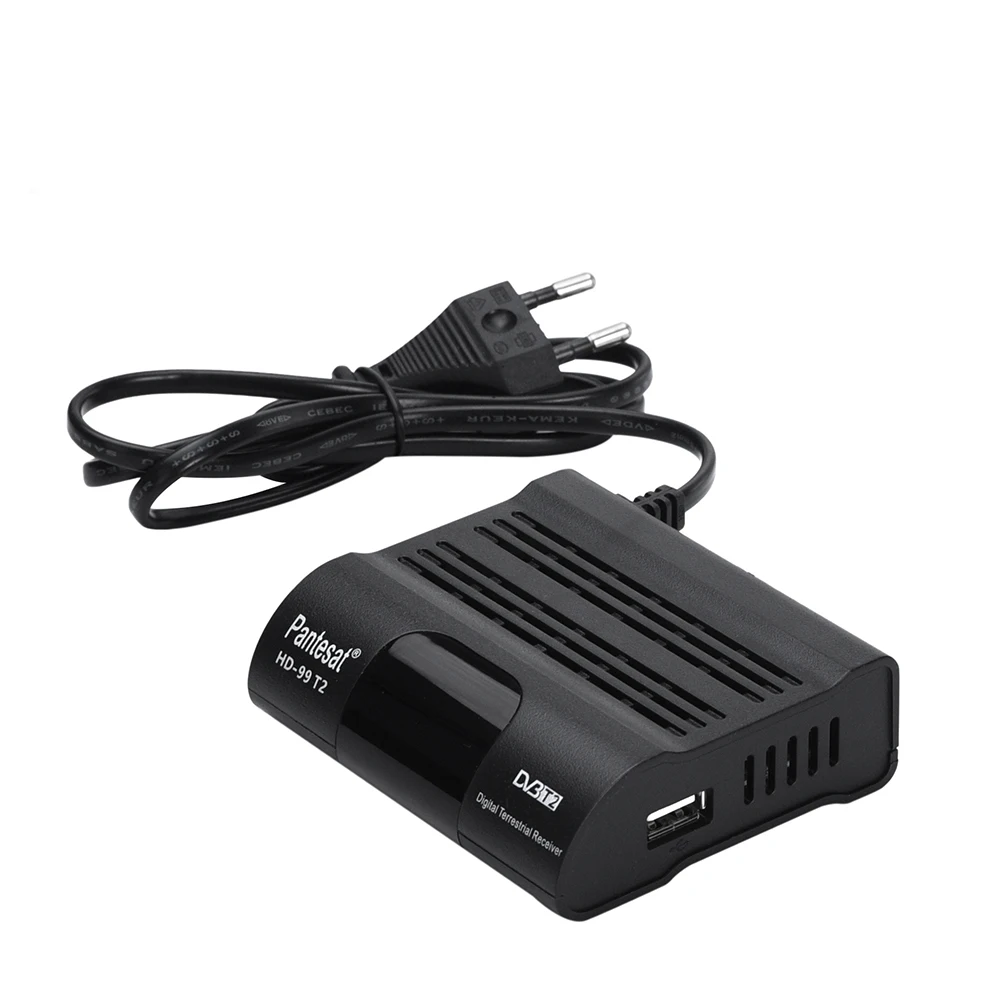 FTA DVB-T2 HEVC 265 ТВ-тюнер Full HD цифровой ТВ-приемник приемный DVB T2 H.265 телеприставка DVB-C