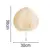 Pushan Arts Hand Made Fan Peach Shaped Bamboo Fan Summer Cool Air Fan DIY Характеристика