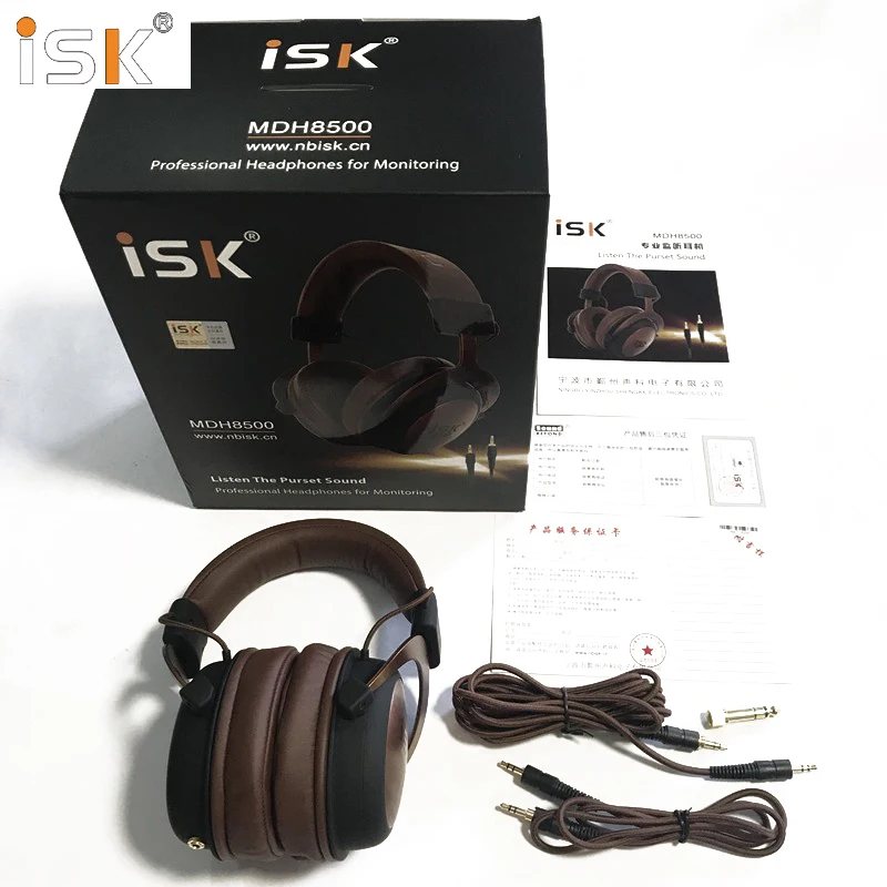 Original ISK MDH8500 Wired Gaming Earphone HIFI