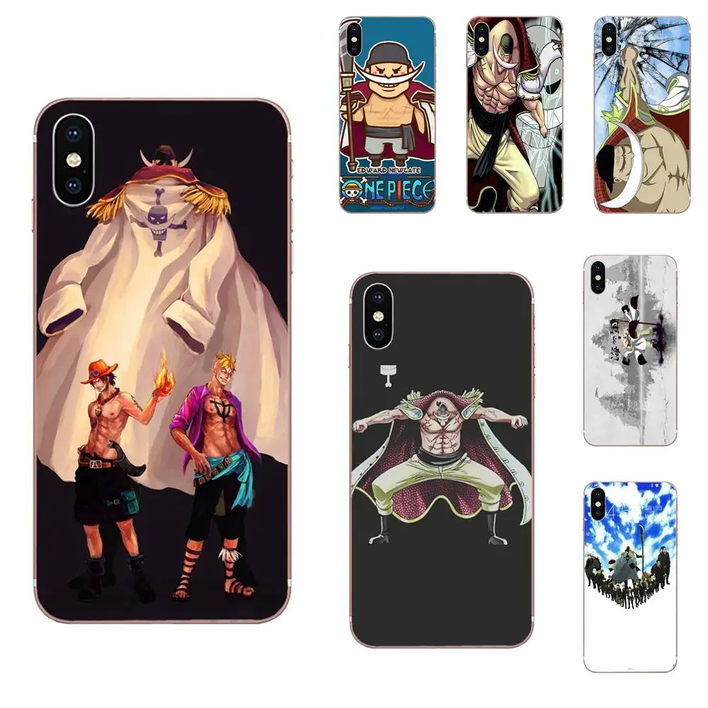 Мягкий Аниме one piece Whitebeard Shirohige для Huawei Honor Nova Note 5 5I 8A 8X10 Pro 9X Moto G G2 G3 G4 G5 G6 G7 Plus |
