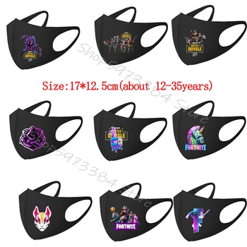 

Fortnites Mask Fortnite Mouth Face Anti Dust Windproof Women Man Mask Reusable Breathable Fortress night Mask Mouth Cap Washable