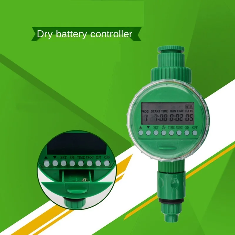 

Waterproof Automatic Electronic Solenoid Valve Watering Timer Garden Irrigation Controller Intelligent Water Delivery System