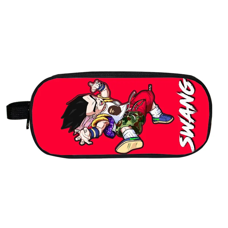 Mochila Dragon ball пенал с мультяшными студентами, детективом Сон Гоку, чехол для мальчиков и девочек, школьный мешочек, сумки