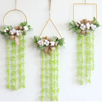 

Wall Hanging Nordic Style Wall Plug Handmade Artificial Flower Party Decoration Wedding Flower Decoration Wrought P7Di