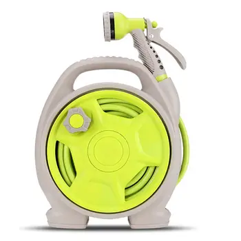 

Watering water pipe car watering water gun nozzle garden hose hose home storage rack set hose reel