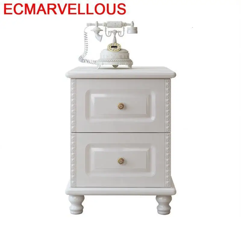 Recamaras Nachtkastje Veladores Meuble дом Европейский деревянный шкаф мебель для спальни Mueble De