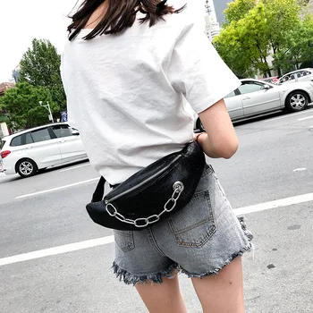 

2020 Sports Trampoline Bag for Men and Women New Sports Messenger Bag for Students Fashion Pu Waist Bag Personalized Chest Bag