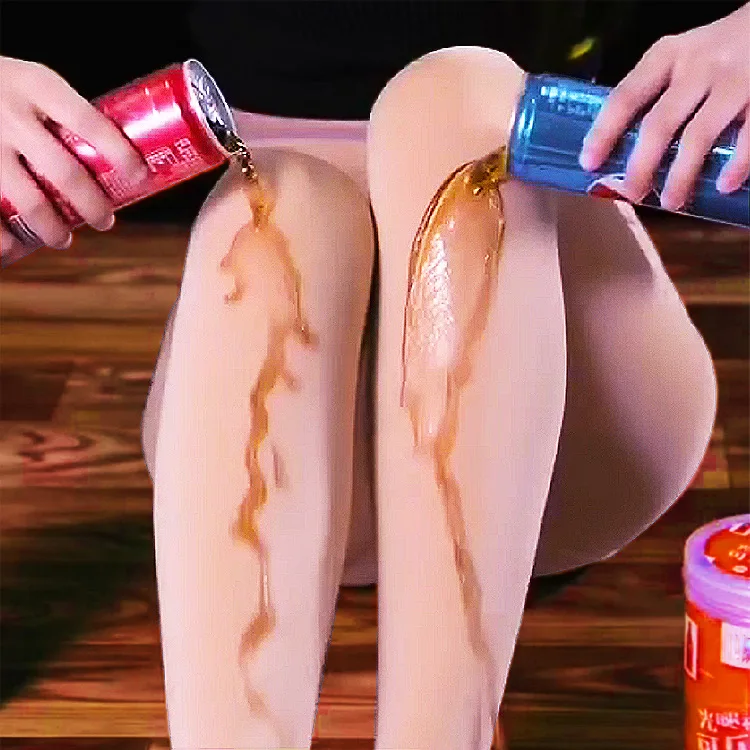 Coke все-в-одном брюки Cola брюки противообрастающие голые ноги брюки плюс бархат с высокой талией cola брюки противообрастающие сетчатые красные брюки