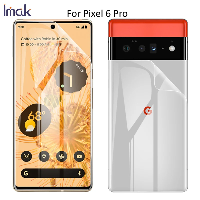 IMAK Hydrogel Film III Full Coverage Screen Protector for Google Pixel 6 Pro description image 4