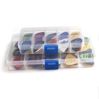 

100pcs guitar picks 1 box case Alice acoustic electric guitar accessories musical instrument thickness 0.58-0.81mm free shipping