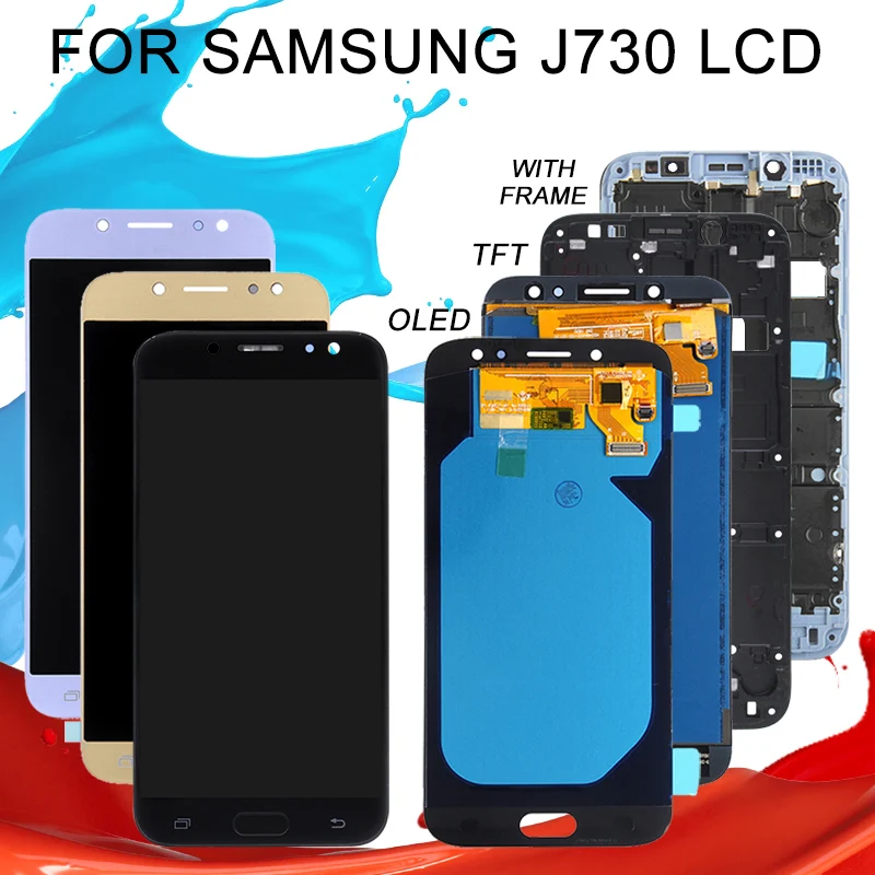 Catteny Super Amoled J7 Pro дисплей для Samsung Galaxy J730 Lcd 2017 сенсорный экран дигитайзер в сборе с