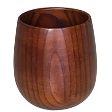 Деревянная чашка, первобытная, ручная работа, натуральная ель, деревянная чашка, для завтрака, пива, молока, посуда для напитков, зеленый чай, чашка, бутылка для воды