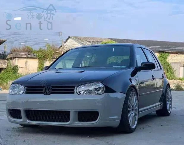 Applicable to Golf Volkswagen 4 Modified R32 Bumper Big Surround Mk4 Front  and Side Skirt Net Middle Out Rear Bar - AliExpress