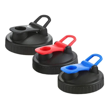 

3Pcs Pack Wide Mouth Canning Lids Flip Cap Lids with Leak-Proof Seal Storage Caps for Wide Mouth Mason Jars Ball Jars Canning Ja