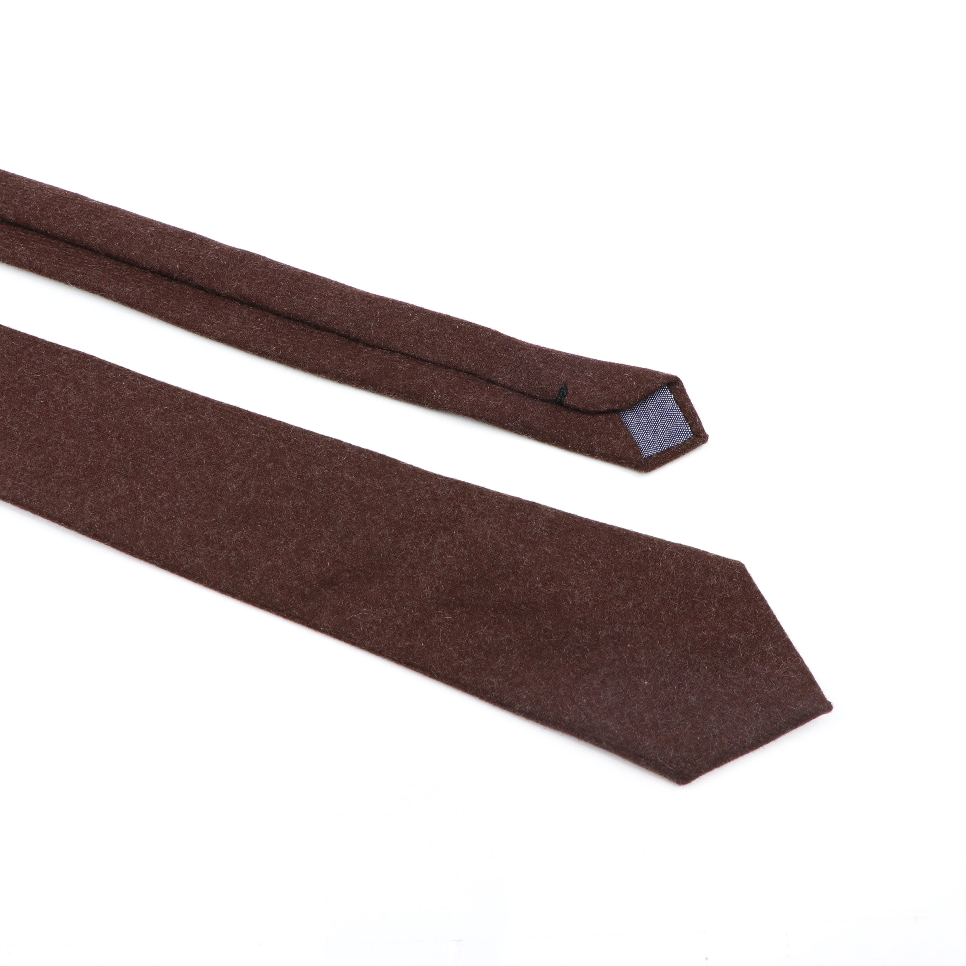 Fashion Men's Wool Necktie Skinny Solid Narrow comfortable Tie Casual England Cravat 7cm Width For Wedding Party Man's Gift