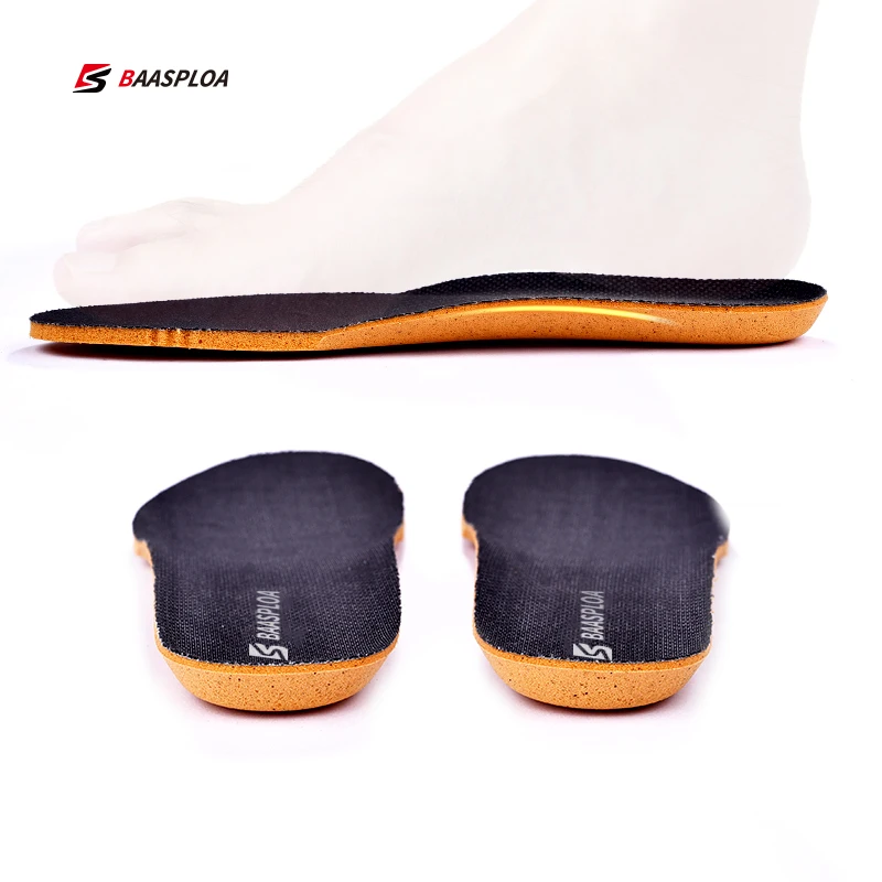 Baasploa Men Women New Graphene Deodorant Sneaker Insoles Lightweight Breathable Insert Suction Perspiration Non-slip Insoles