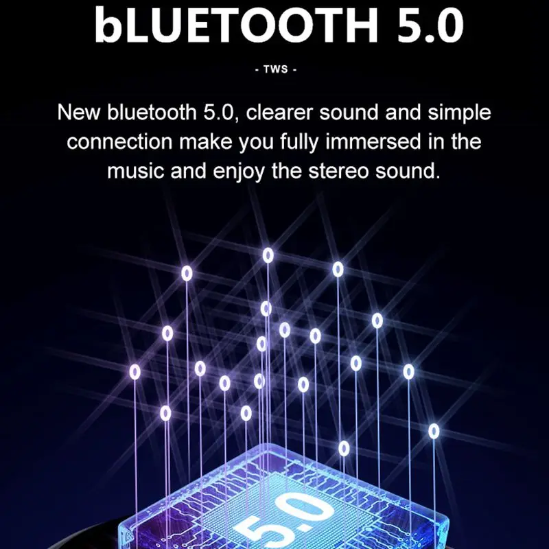 LEORY D025 TWS, беспроводные наушники bluetooth 5,0, цифровой дисплей, сенсорное управление, в ухо, 3D стерео, Спортивная гарнитура с зарядным устройством