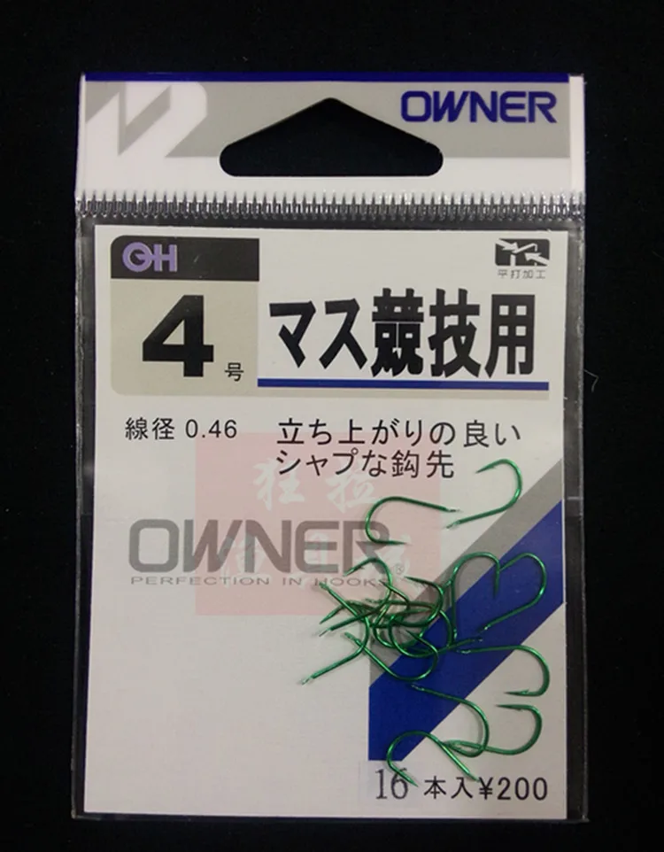 Японский продукт Oona 10605 Атлетическая колючая ультра-высокая прочность острые тонкие полоски карась рыболовный крючок