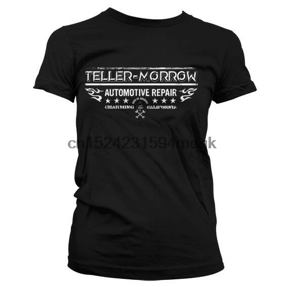 Официальная Лицензированная SOA - Teller-Morrow Автомобильная ремонтная Женская