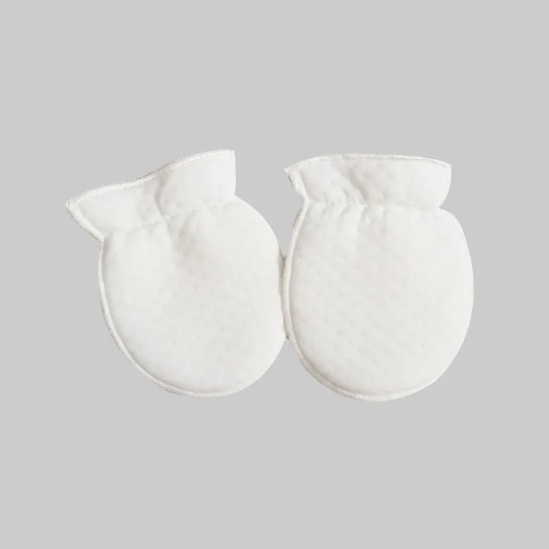 2 пары детских перчаток для новорожденных, детские перчатки из органического хлопка, зимние теплые детские перчатки с защитой от царапин, варежки для маленьких мальчиков и девочек