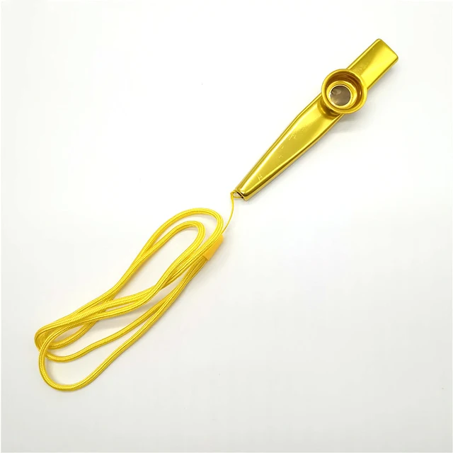 12Colors Kazoo Instrument Metal Percussion Orff Music Instrument Metal Kazu Flute Harmonica Children Party Gift Baby Playing Toy 5
