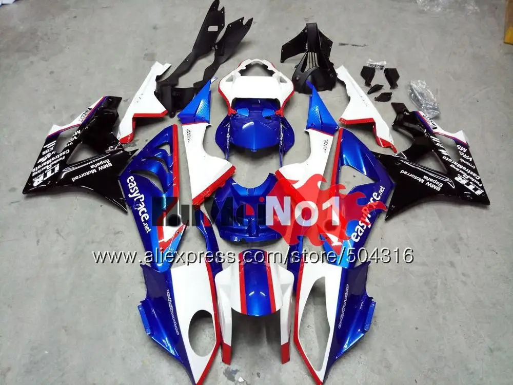 Литья под давлением для BMW S 1000RR 1000 RR 32MC. 4 S1000 RR 2009 2010 2011 2012 2013 S1000RR 09, 10, 11, 12, 13, 14, зеленый обтекатель - Цвет: No. 7