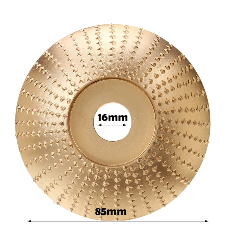 ASCENDAS 85x16 мм Золотой резьба по дереву диск шлифовальный круг роторный инструмент абразивный шлифовальный диск TP-0354