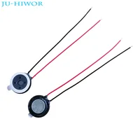 Akustische Lautsprecher F13 13MM Runde Tablet Telefon MP3 Lautsprecher 1W 8 Ohm Dicke 3,5 MM Mit Drähte DIY dünne und kleine lautsprecher