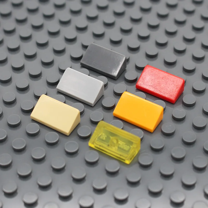 Мпц наклон 30 1x2x 2/3 85984 DIY Творческий просветить основы строительные блоки оптом