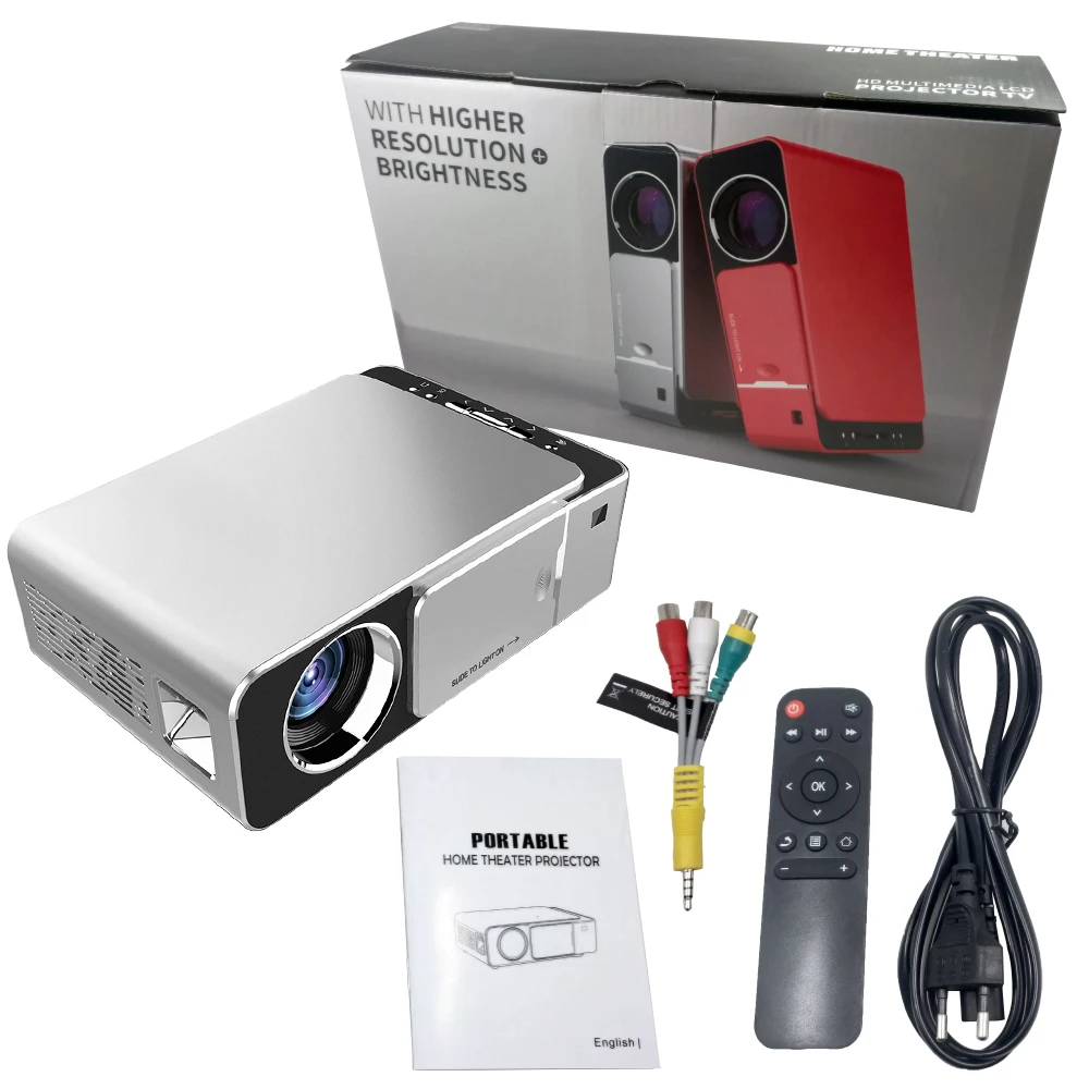 Salange P20 видео проектор для образования домашнего кинотеатра мини проектор 720P 2600 люмен Android 7,1 HDMI USB AV VGA led проектор
