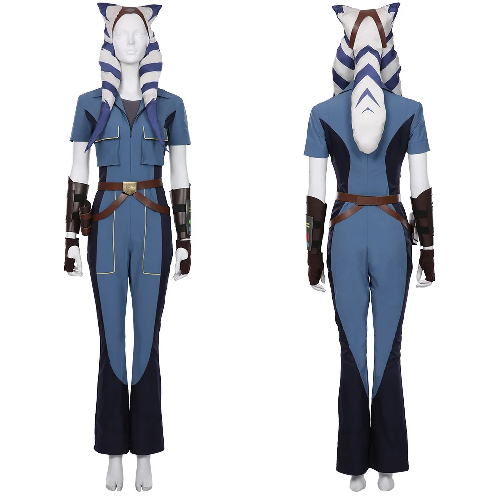Star Wars Clone Wars Season 7 Ahsoka Tano Cosplay Kostüm Outfit Uniform