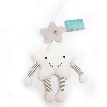 

Music Star Crib Hanging New Baby Toys For Stroller Newborn Rattles Educational Plush Toys 72XC