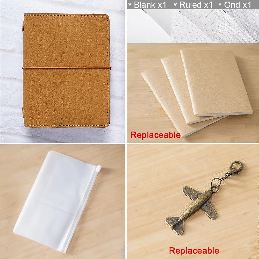 Блокнот планировщик ручной работы из натуральной кожи 100%|Записные книжки| |